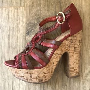 BCBGeneration Cork High Heels Size 6